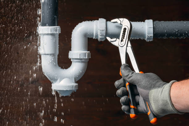 Professional Sewer Line Repair technician working in Fabius, NY
